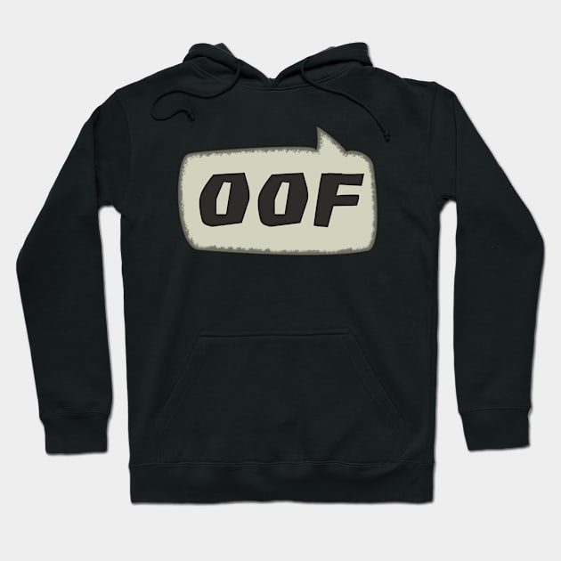 OOF Speech Bubble Hoodie by SolarCross